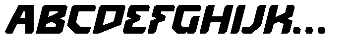 Sporty Youth Italic Font UPPERCASE