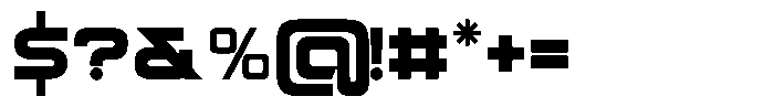 Spotfix Bold Font OTHER CHARS
