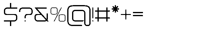 Spotfix Light Font OTHER CHARS