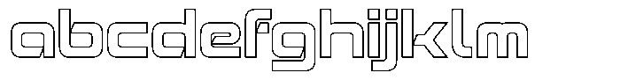 Spotfix Outline Bold FONT