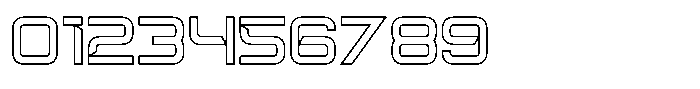 Spotfix Outline Font OTHER CHARS
