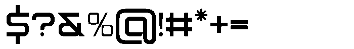 Spotfix Regular Font OTHER CHARS