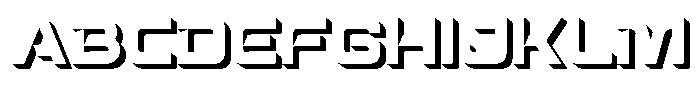Spotfix Shadow Bold Font UPPERCASE