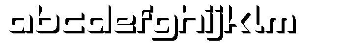 Spotfix Shadow Bold FONT