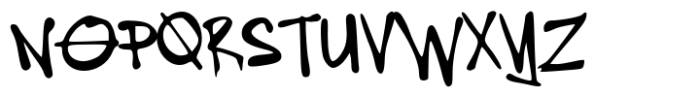 Spraynter Regular Font UPPERCASE