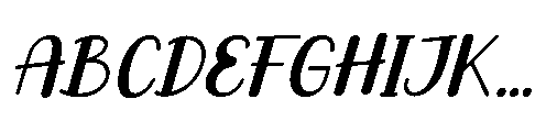 Spring Basket Italic Font UPPERCASE