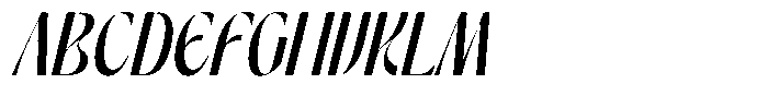 Spring Braavo  Italic Italic Font UPPERCASE