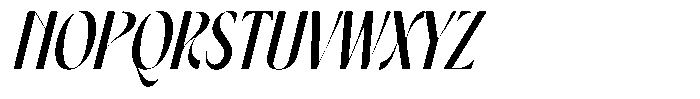 Spring Braavo  Italic Italic Font UPPERCASE