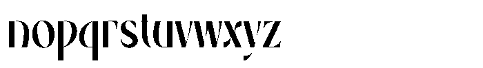 Spring Braavo  Regular Font LOWERCASE