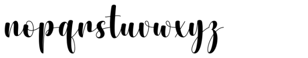 Spring Painting Font LOWERCASE