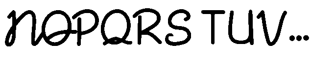 Spring Spirit Script Font UPPERCASE