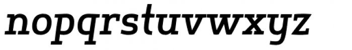 Springsteel Serif Bold Italic Font LOWERCASE