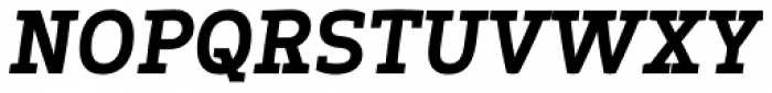 Springsteel Serif Heavy Italic Font UPPERCASE