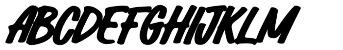 Springtown Market Bold Italic Font