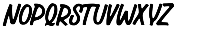 Springtown Market Regular Font UPPERCASE