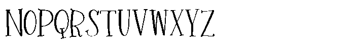 Sprinkle Cookie Serif Font UPPERCASE