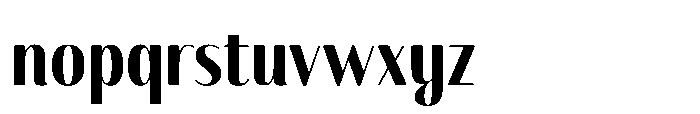 Spritely Bold Font LOWERCASE