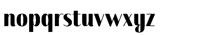 Spritely Extra Bold Font LOWERCASE