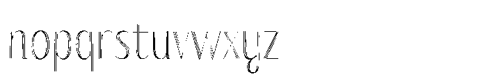 Spritely Hand Font LOWERCASE