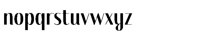 Spritely Medium Font LOWERCASE