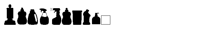 Spryng Cleaning Font OTHER CHARS