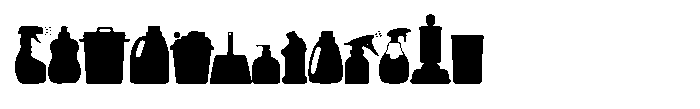 Spryng Cleaning Font UPPERCASE