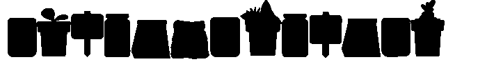 Spryng Gardening Font UPPERCASE