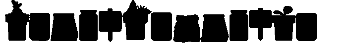 Spryng Gardening Font LOWERCASE