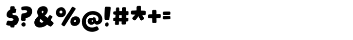 Spunky Piano Rounded Font OTHER CHARS