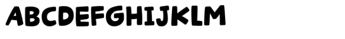 Spunky Piano Rounded Font UPPERCASE