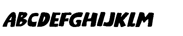 Spurtle Italic Font UPPERCASE