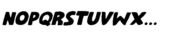 Spurtle Italic Font UPPERCASE