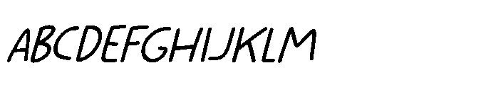 Spurtle Line Italic Font UPPERCASE