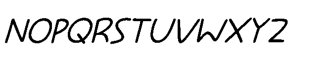 Spurtle Line Italic Font UPPERCASE