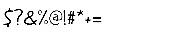 Spurtle Line Regular Font OTHER CHARS