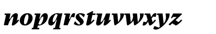 Spyk Text Extra Bold Italic Font LOWERCASE