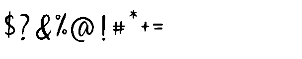 Spytrams Regular Font OTHER CHARS