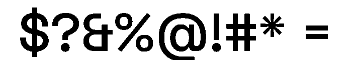 SpaceGrotesk Medium Instance Font OTHER CHARS