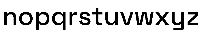 SpaceGrotesk Medium Instance Font LOWERCASE
