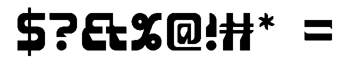 Spacer36 001 Mercury Font OTHER CHARS