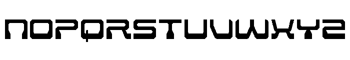 Spacer36 004 Mars Font LOWERCASE