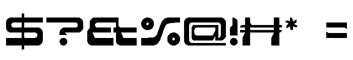 Spacer36 005 Ceres Font OTHER CHARS