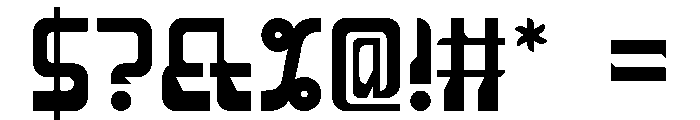 Spacer36 006 Jupiter Font OTHER CHARS