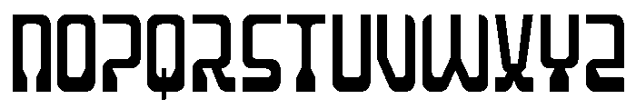 Spacer36 008 Uranus Font UPPERCASE