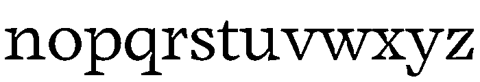 Spades Web Regular Font LOWERCASE