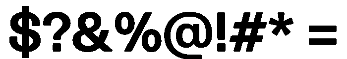 Spag Bold Instance Font OTHER CHARS