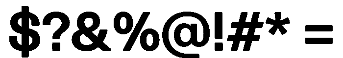 Spag Bold Font OTHER CHARS