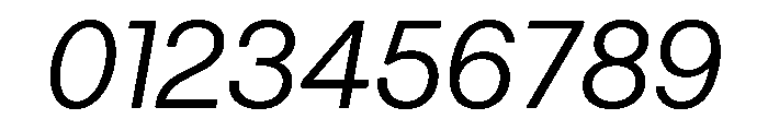 Spag Italic Instance Font OTHER CHARS