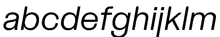 Spag Italic Instance FONT