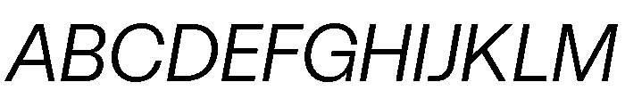 Spag Italic Font UPPERCASE